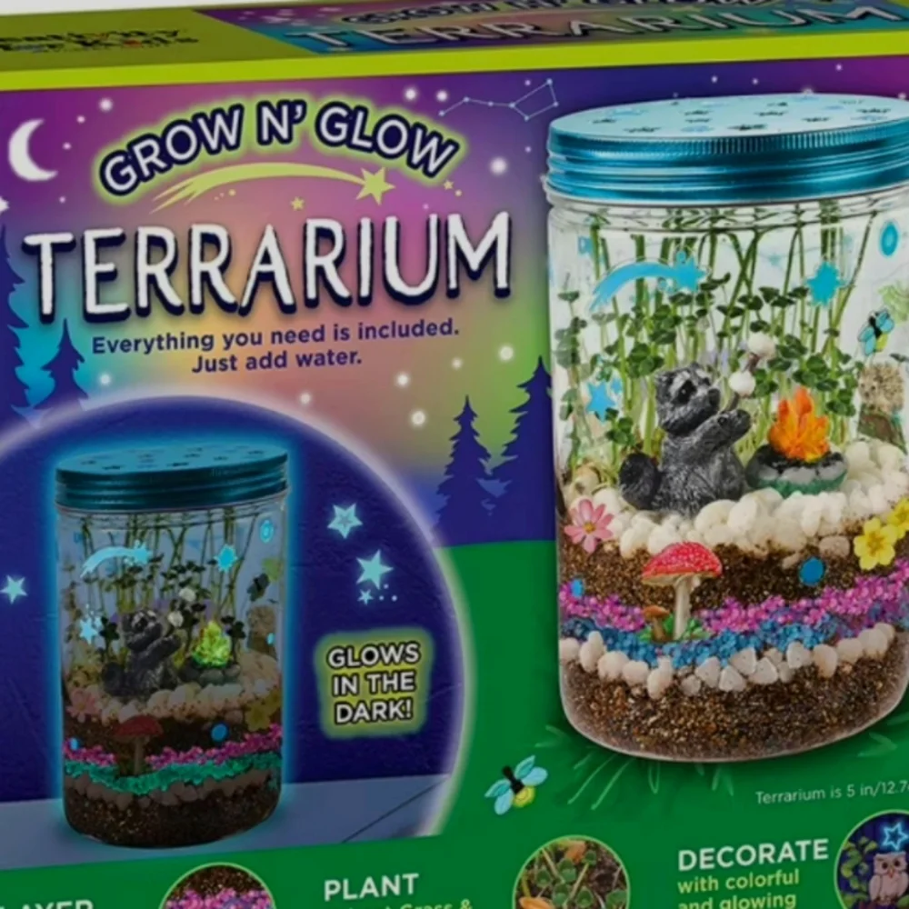 Grow 'N Glow Terrarium Kit NEW - Picture 2 of 8